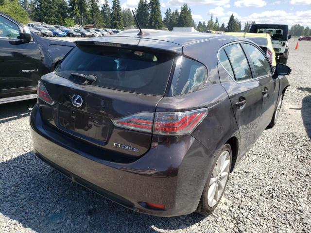 Photo 4 from auction – 2011 LEXUS CT 200 with VIN JTHKD5BH4B2043548
