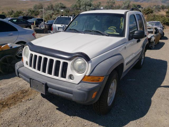 Photo 2 from auction – 2007 JEEP LIBERTY SP with VIN 1J4GL48K37W550989