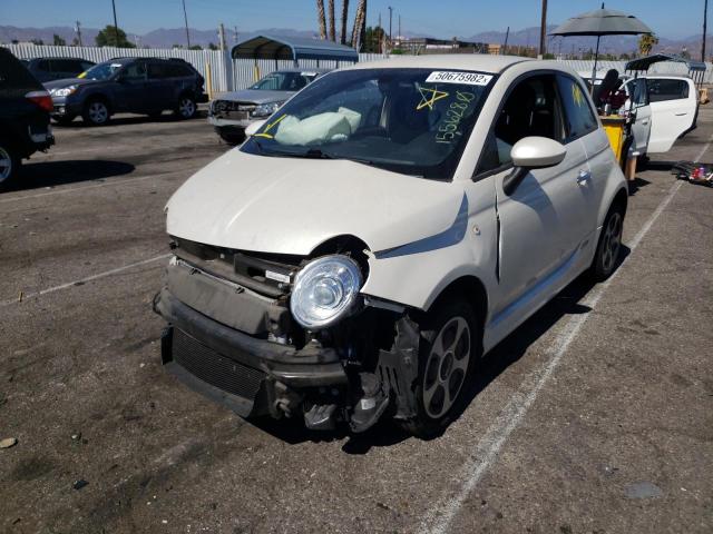 Photo 2 from auction – 2017 FIAT 500 ELECTR with VIN 3C3CFFGE6HT579885
