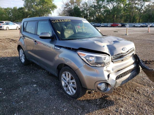 KIA SOUL + 2018 with VIN KNDJP3A54J7536342 - Photo from auction