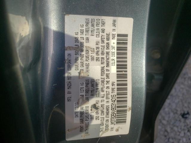 Photo 10 from auction – 2011 MAZDA CX-9 with VIN JM3TB2BAXB0314015