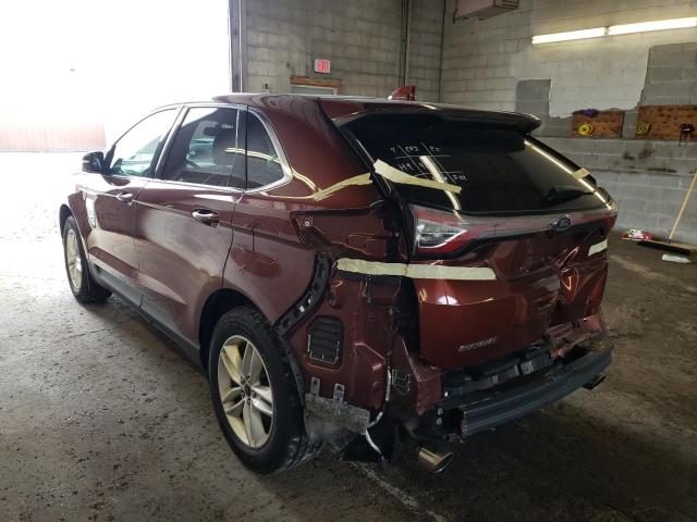 Photo 3 from auction – 2015 FORD EDGE SEL with VIN 2FMTK4J87FBB85007