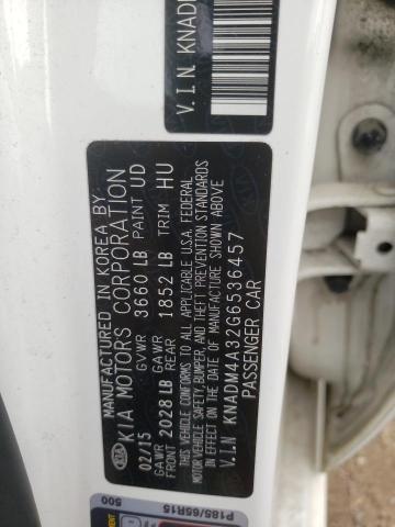 Photo 10 from auction – 2016 KIA RIO LX with VIN KNADM4A32G6536457
