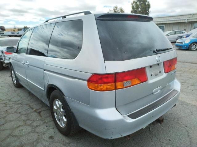 Photo 3 from auction – 2002 HONDA ODYSSEY EX with VIN 2HKRL18632H566768