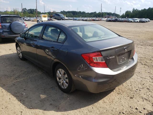 Photo 3 from auction – 2012 HONDA CIVIC LX with VIN 2HGFB2F55CH300508
