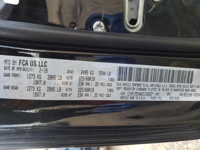Photo 10 from auction – 2019 JEEP CHEROKEE L with VIN 1C4PJMDN0KD130557