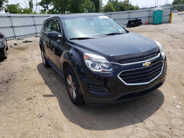 CHEVROLET EQUINOX LS 2017 with VIN 2GNFLEEK5H6233827 - Photo from auction