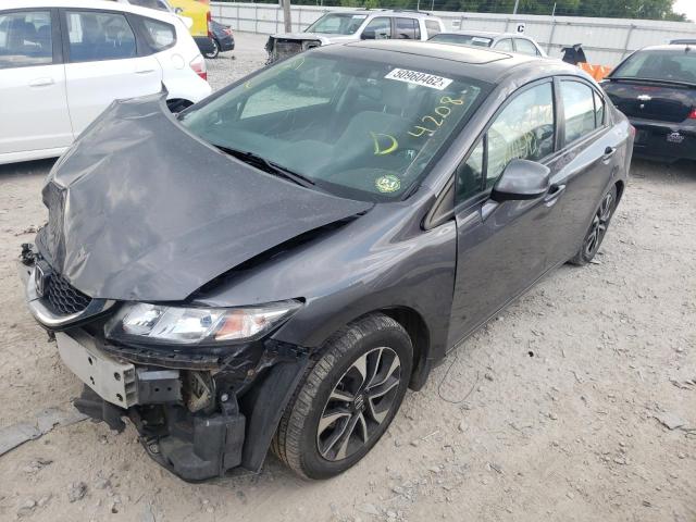 Photo 2 from auction – 2013 HONDA CIVIC with VIN 2HGFB2F84DH584208