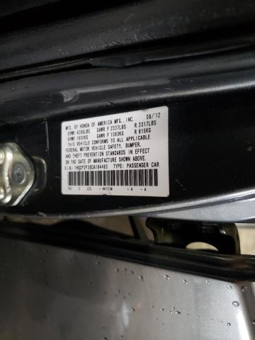 Photo 10 from auction – 2012 HONDA ACCORD LX with VIN 1HGCP2F39CA184490