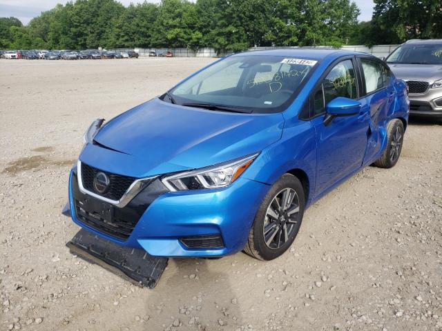 Photo 2 from auction – 2021 NISSAN VERSA SV with VIN 3N1CN8EV6ML817180