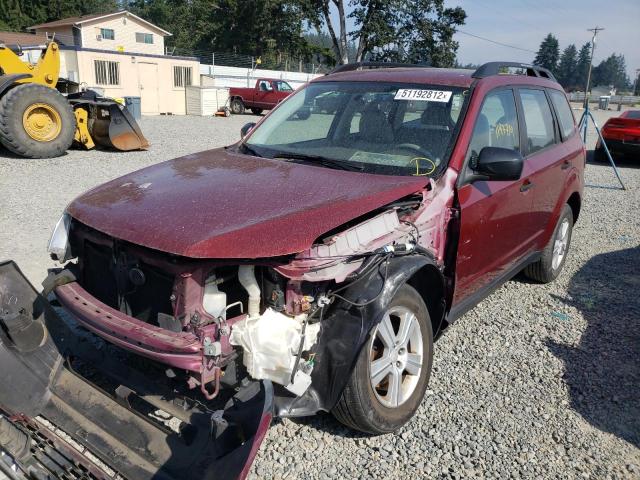 Photo 2 from auction – 2010 SUBARU FORESTER X with VIN JF2SH6BC0AG766381