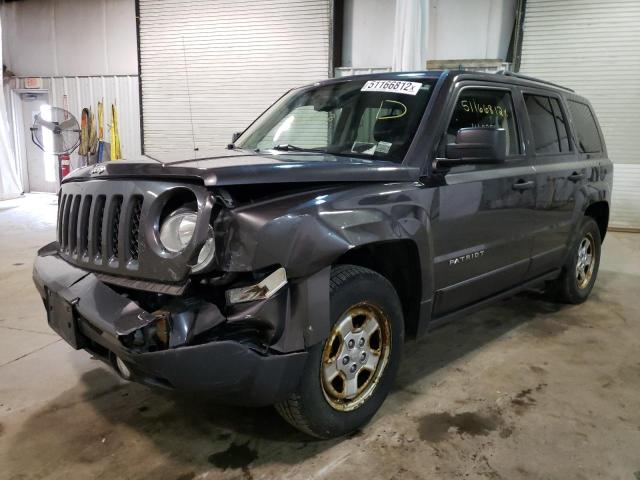 Photo 2 from auction – 2016 JEEP PATRIOT SP with VIN 1C4NJPBA7GD659732
