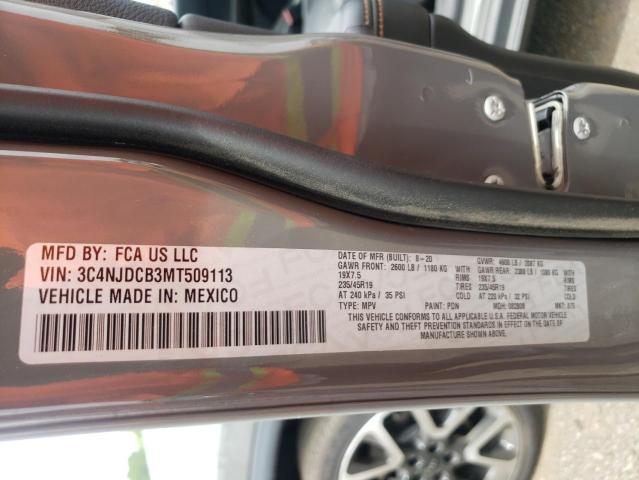 Photo 10 from auction – 2021 JEEP COMPASS LI with VIN 3C4NJDCB3MT509113