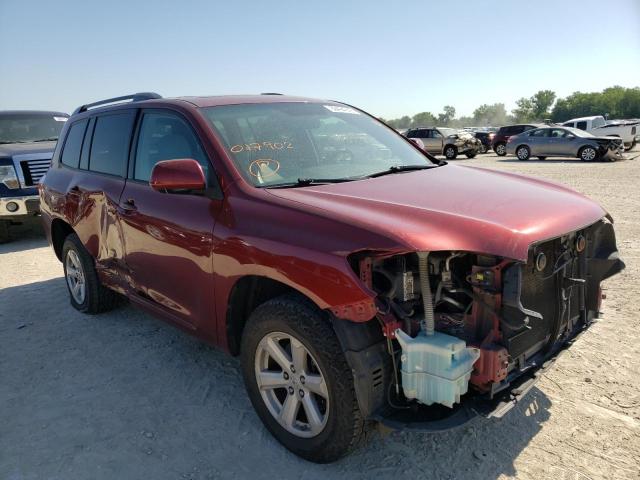 TOYOTA HIGHLANDER 2010 with VIN 5TDJK3EH6AS017902 - Photo from auction
