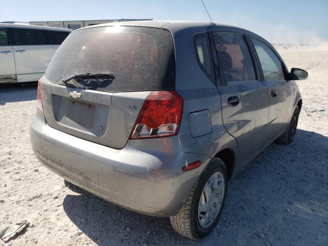 Photo 4 from auction – 2007 CHEVROLET AVEO BASE with VIN KL1TD66667B714365