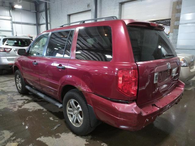 Photo 3 from auction – 2003 HONDA PILOT EX with VIN 2HKYF184X3H515058