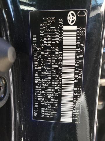 Photo 10 from auction – 2020 TOYOTA COROLLA SE with VIN 5YFP4RCE7LP039824