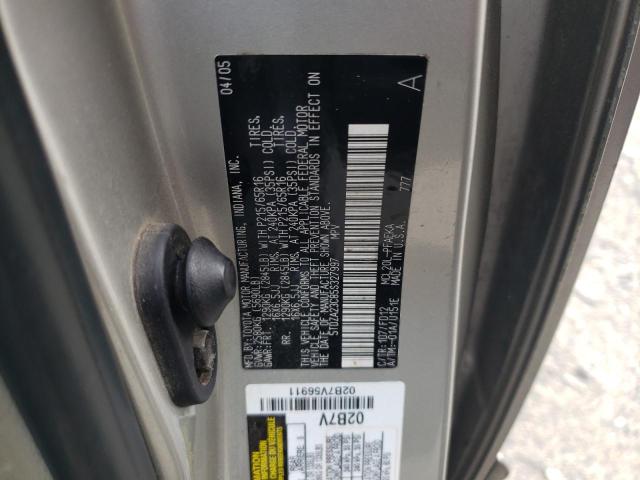 Photo 10 from auction – 2005 TOYOTA SIENNA CE with VIN 5TDZA23C85S327997