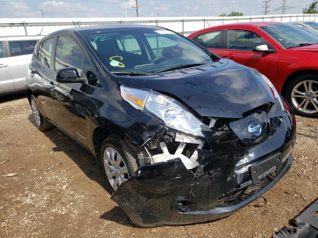 NISSAN LEAF S 2013 with VIN 1N4AZ0CP1DC418001 - Photo from auction