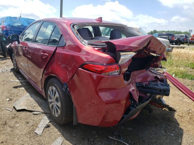 Photo 3 from auction – 2022 TOYOTA COROLLA LE with VIN JTDEAMDE4NJ057674