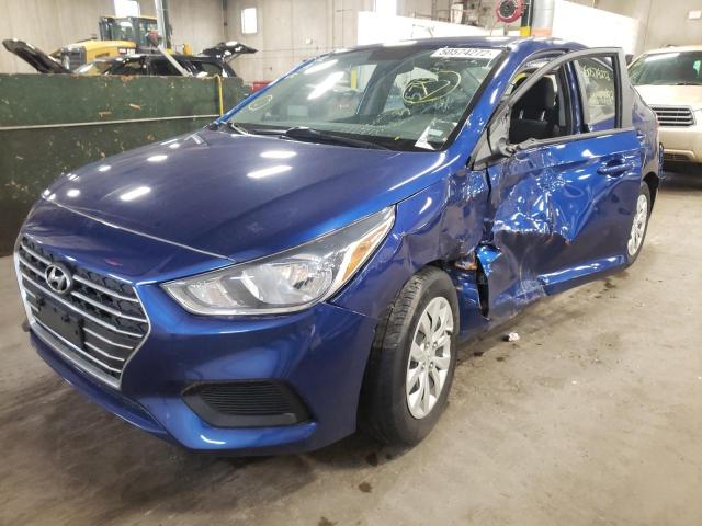 Photo 2 from auction – 2020 HYUNDAI ACCENT SE with VIN 3KPC24A66LE126408