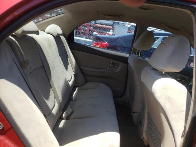 Zdjęcie 6 z aukcji – 2009 KIA SPECTRA EX z VIN KNAFE221695589937