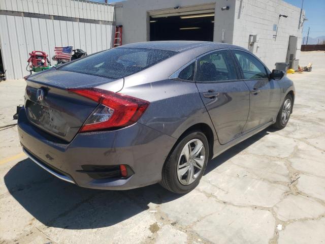 Photo 4 from auction – 2019 HONDA CIVIC LX with VIN 2HGFC2F67KH558565