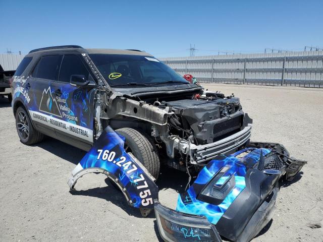 FORD EXPLORER S 2016 with VIN 1FM5K8GT6GGA04131 - Photo from auction