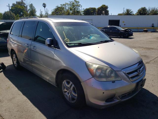 HONDA ODYSSEY EX 2005 with VIN 5FNRL38785B103287 - Photo from auction