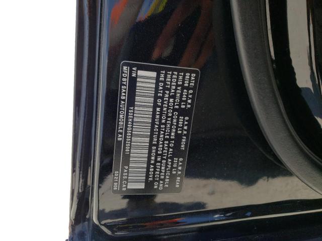 Photo 10 from auction – 2006 SAAB 9-5 AERO with VIN YS3EH49G563525061