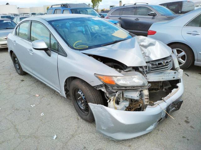 HONDA CIVIC LX 2012 with VIN 2HGFB2F5XCH573900 - Photo from auction
