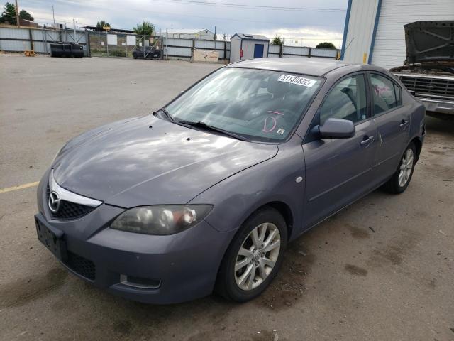 Photo 2 from auction – 2008 MAZDA 3 I with VIN JM1BK32FX81856417
