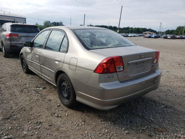 Photo 3 from auction – 2004 HONDA CIVIC LX with VIN 2HGES16544H503607