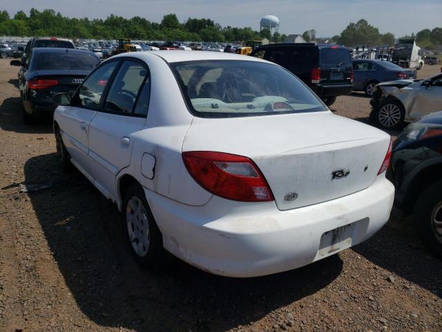 Photo 3 from auction – 2002 KIA RIO with VIN KNADC123726154207