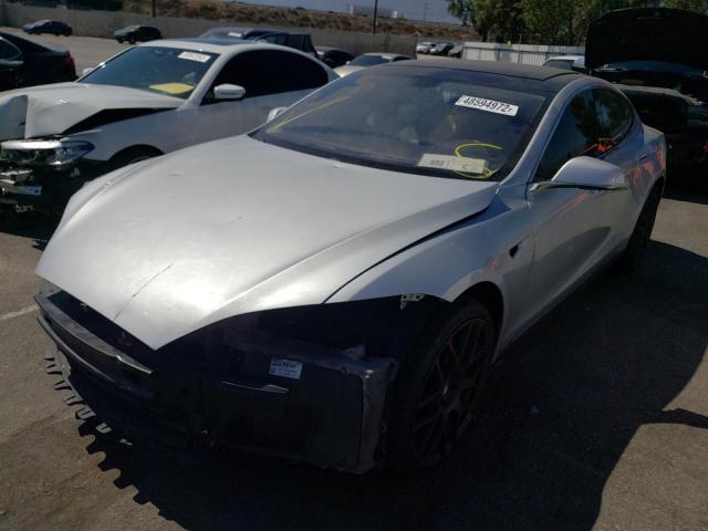 Photo 2 from auction – 2014 TESLA MODEL S with VIN 5YJSA1H14EFP36554