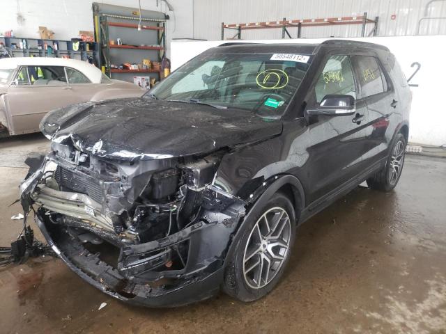 Photo 2 from auction – 2016 FORD EXPLORER S with VIN 1FM5K8GT6GGC45753