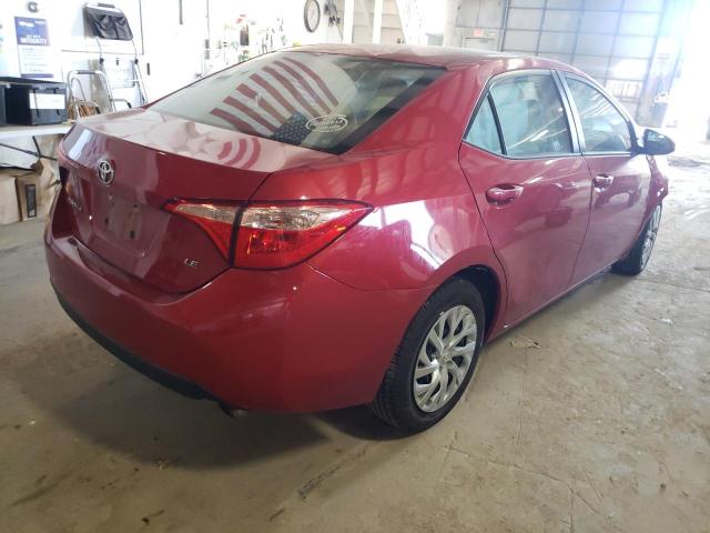 Photo 4 from auction – 2017 TOYOTA COROLLA L with VIN 2T1BURHE8HC774645
