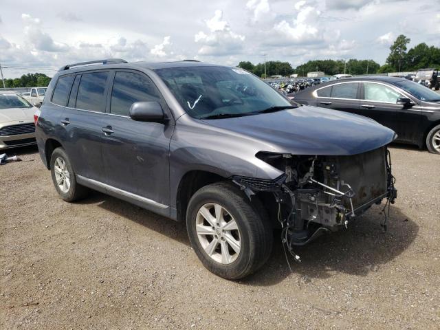 TOYOTA HIGHLANDER 2012 with VIN 5TDZA3EH0CS028872 - Photo from auction
