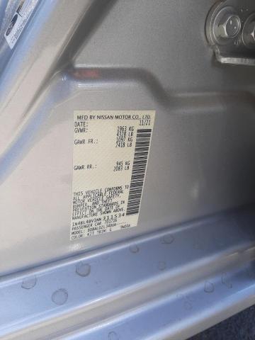 Photo 10 from auction – 2022 NISSAN ALTIMA S with VIN 1N4BL4BV1NN311534