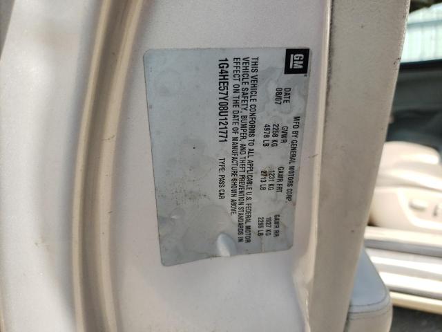 Photo 10 from auction – 2008 BUICK LUCERNE with VIN 1G4HE57Y08U121771