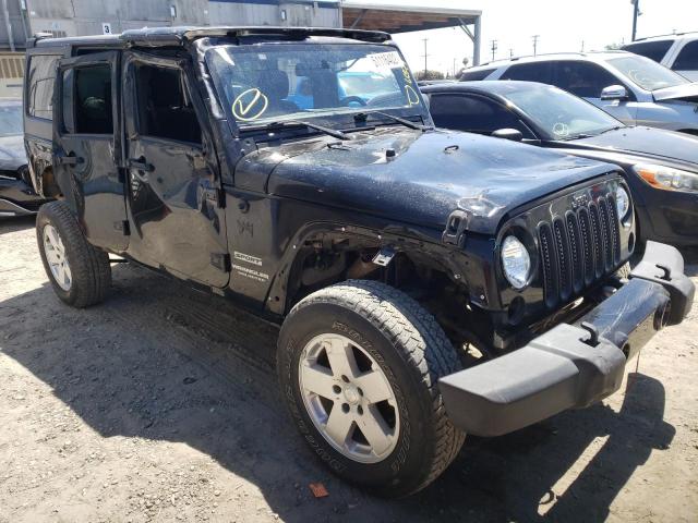 Photo 1 from auction – 2016 JEEP WRANGLER U with VIN 1C4BJWDG0GL204483