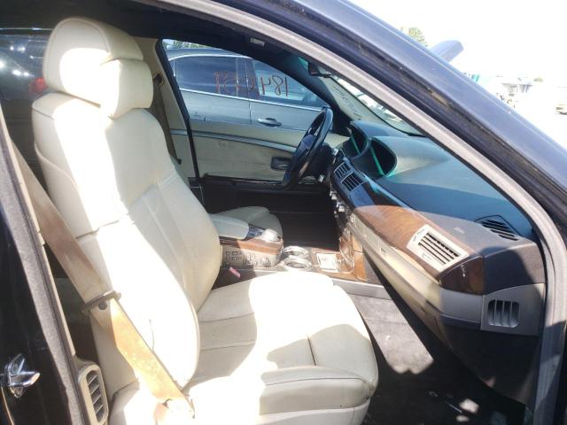 Photo 5 from auction – 2006 BMW 750 LI with VIN WBAHN83576DT39024
