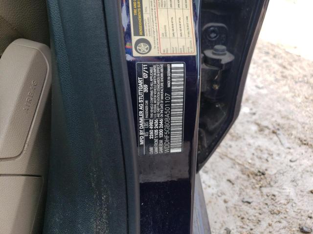 Photo 10 from auction – 2011 MERCEDES-BENZ E 350 with VIN WDDHF5GB0BA501107