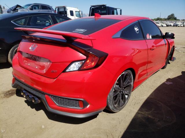 Photo 4 from auction – 2017 HONDA CIVIC SI with VIN 2HGFC3A51HH755163