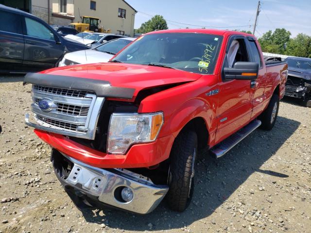 Photo 2 from auction – 2014 FORD F150 SUPER with VIN 1FTFX1ET3EFA54086
