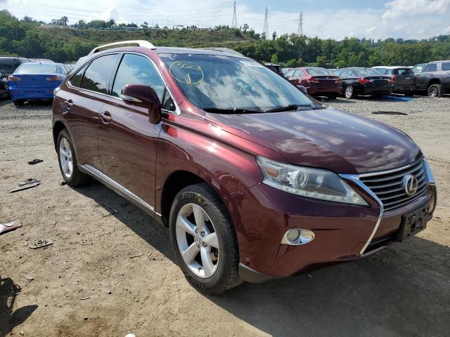 LEXUS RX 350 BAS 2013 with VIN 2T2BK1BA6DC162866 - Photo from auction