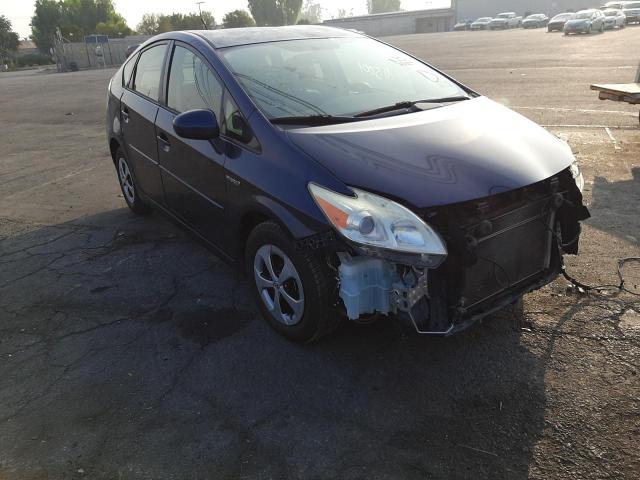 TOYOTA PRIUS 2012 with VIN JTDKN3DUXC1552547 - Photo from auction