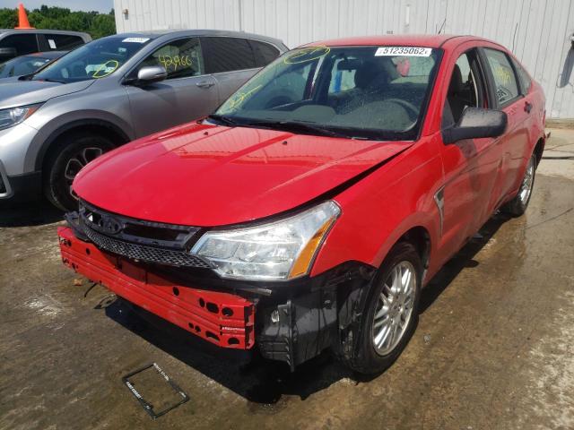 Photo 2 from auction – 2008 FORD FOCUS SE with VIN 1FAHP35N98W155018