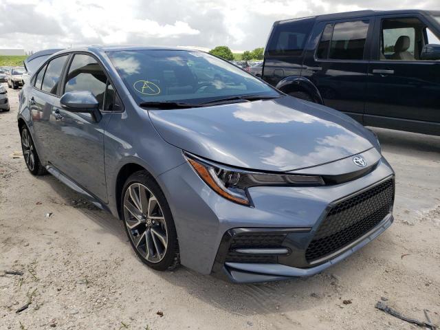 TOYOTA COROLLA SE 2021 with VIN 5YFP4MCE2MP096016 - Photo from auction