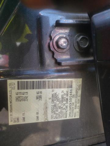 Photo 10 from auction – 2012 NISSAN ALTIMA BAS with VIN 1N4AL2AP0CN505486
